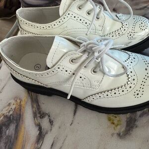 SHEIN White Kids Dress Shoes